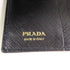PRADA GHW Wallet 1MV204 Calfskin Leather Black