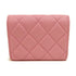 CHANEL Quilted CC GHW Card Case Caviar Leather AP3182 Pink