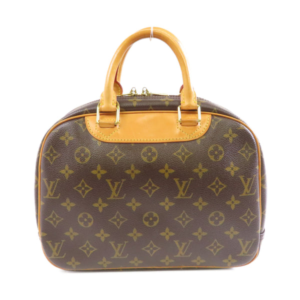 LOUIS VUITTON LV GHW Deauville Hand Bag M47270 Monogram Brown v3