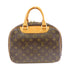 LOUIS VUITTON LV GHW Deauville Hand Bag M47270 Monogram Brown v3