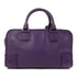 LOEWE SHW Handbag Tote Bag Calfskin Leather Purple
