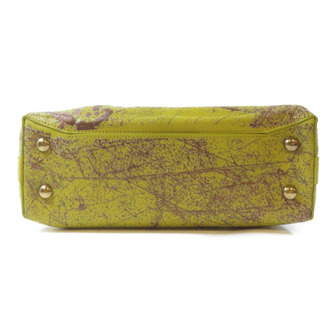 LOUIS VUITTON LV GHW Kennedy Yanko Artycapucines MM 2 Way Bag Calfskin Yellow