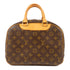 LOUIS VUITTON LV GHW Trouville Hand Bag M42228 Monogram Brown