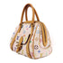 LOUIS VUITTON LV GHW Priscilla Handbag M40096 Monogram Multicolore White