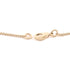 CHANEL CC Necklace Metal Leather Gold Black