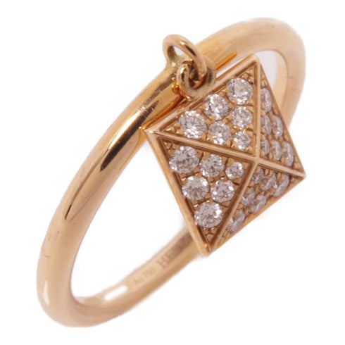 HERMES Clou D'H Ring 18K Rose Gold US#6