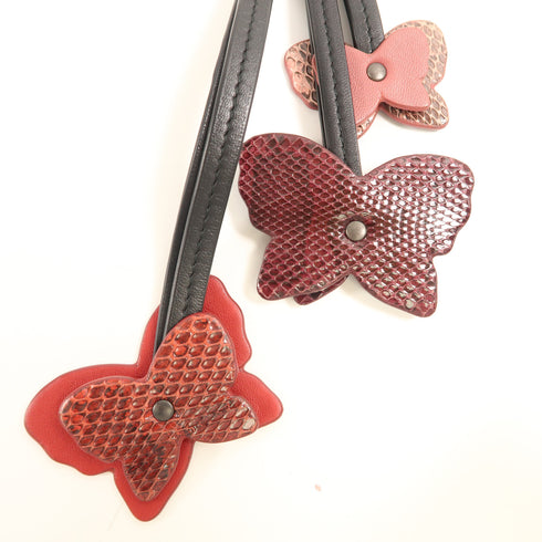 BOTTEGA VENETA BV Charm Leather Red