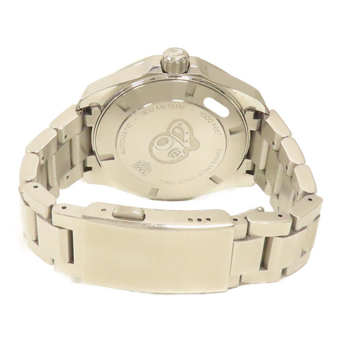 TAG HEUER Aquaracer Automatic Watch WAY201T Stainless Steel Blue