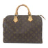 LOUIS VUITTON LV GHW Speedy 30 Boston Shoulder Bag M41112 Monogram Brown