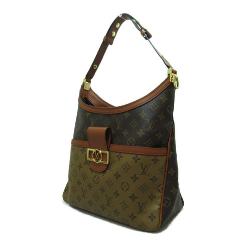 LOUIS VUITTON LV GHW Dauphine MM 2Way Shoulder Bag#M45195 Monogram Reverse Brown
