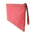 VALENTINO GHW Pouch Clutch Bag BFH147BOL Leather Pink