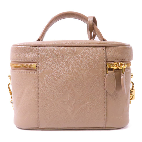 LOUIS VUITTON LV GHW Vanity 2 Way Bag M45608 Monogram Empreinte Touerelle Beige