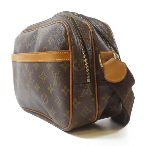 LOUIS VUITTON LV GHW Reporter PM Shoulder Bag M45254 Monogram Brown v8