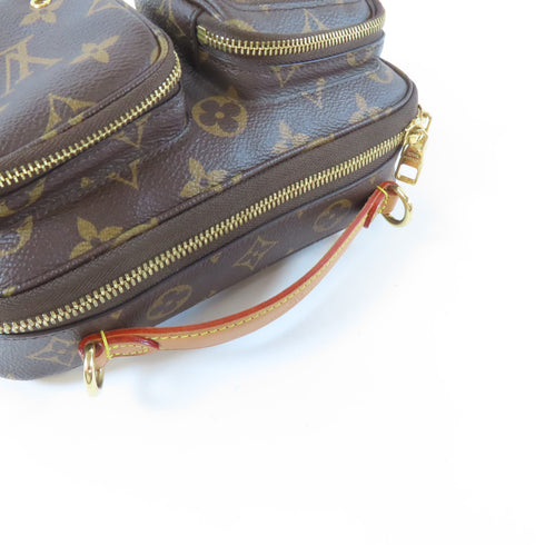 LOUIS VUITTON LV GHW Utility 2 Way Shoulder Bag Handbag M80446 Monogram Brown v8