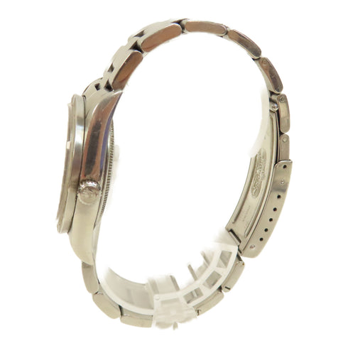 ROLEX Air King Stainless Steel Handheld Automatic Machine Core Black Wrist W...