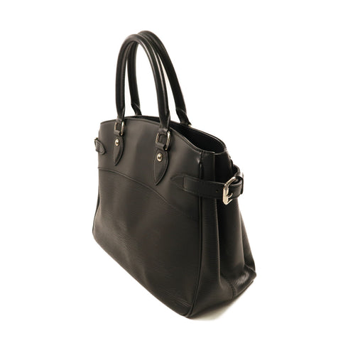 LOUIS VUITTON LV SHW Passy Handbag Epi Leather M59262 Black