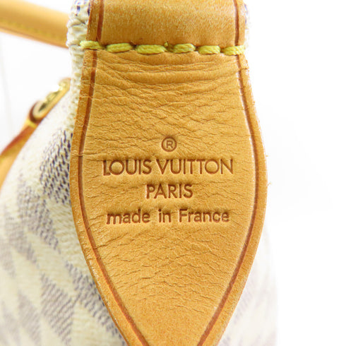 LOUIS VUITTON LV GHW Saleya MM Shoulder Tote Bag Handbag N51185 Damier Azur