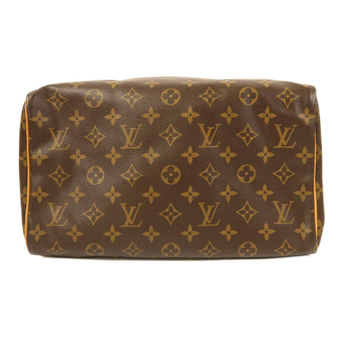 LOUIS VUITTON LV GHW Speedy 30 Handbag Boston Bag M41526 Monogram Brown v5