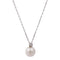 SWAROVSKI Necklace Crystal Pearl/Metal Silver/White