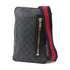 GUCCI GG SHW Black Sling Backpack Crossbody Waist Bag 478325 Coated Canvas Black