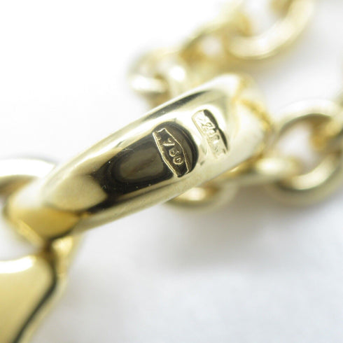 BVLGARI Necklace Onyx Cat 18K Yellow Gold Black 15.6g