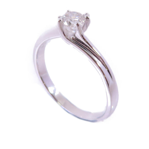 FINE JEWELRY 0.36ct Diamond Ring US#7.5 PT900 Platinum