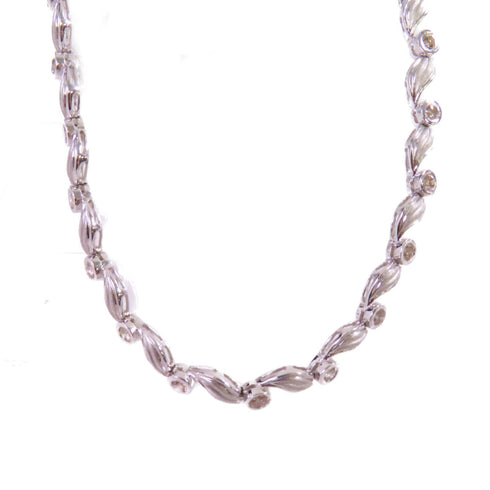 Jewelry SHW Diamond Necklace 18K White Gold