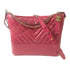 CHANEL CC Gabrielle Shoulder Bag Leather Red