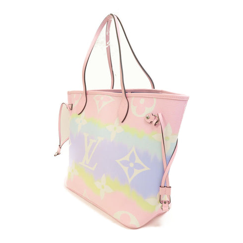 LOUIS VUITTON LV SHW Neverfull MM Tote Bag M45270 Escale Pastel Pink