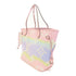 LOUIS VUITTON LV SHW Neverfull MM Tote Bag M45270 Escale Pastel Pink