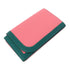 HERMES PHW Camail Long Wallet Veau Epsom Pink/Green