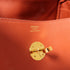 HERMES GHW Lindy 30 2Way Shoulder Hand Bag Evercolor Stamp Y Brique 36 Red