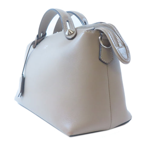 FENDI SHW By The Way 2 Way Bag 8BL146 1D5 FONJ3 Calfskin Leather Grey