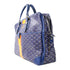 GOYARD SHW Ambassade MM Handbag Coated Canvas/Leather Blue
