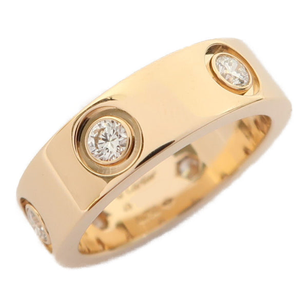CARTIER Love Ring 18K Rose Gold US#4.75 #49