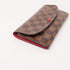 LOUIS VUITTON LV Long Wallet N61289 Damier Ebene