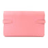 HERMES PHW Kelly Wallet Trifold Wallet Epsom Leather Rose Confetti Pink