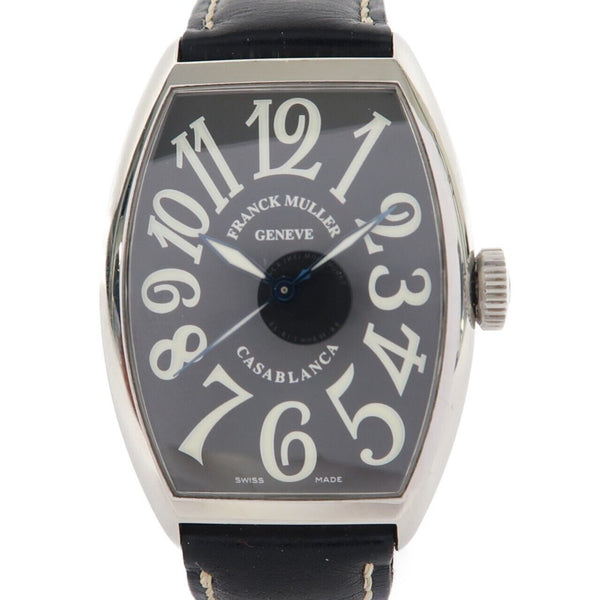 FRANCK MULLER Casablanca Hand Volume Watch 5850C Stainless Steel Black