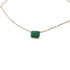 JEWELRY Emerald Necklace Accessories 18K Yellow Gold