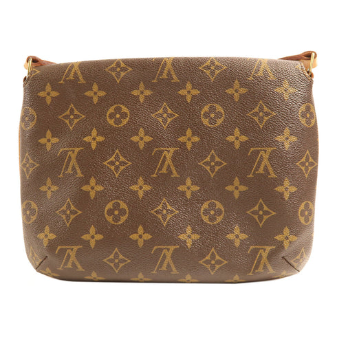 LOUIS VUITTON LV GHW Musette Tango Long Shoulder Bag M51388 Monogram Brown