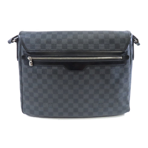 LOUIS VUITTON LV SHW Daniel GM Shoulder Bag N58033 Damier Graphite Gray Black