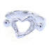 TIFFANY&CO Open Heart Ring PT950 Platinum US#3.5