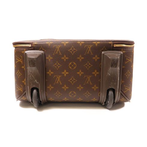 LOUIS VUITTON LV GHW Pegase 50 Travel Bag Luggage M23251 Monogram Brown