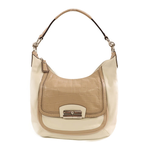 COACH SHW Shoulder Bag F22509 Calfskin Leather