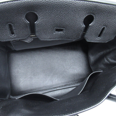 HERMES PHW Birkin 30 Handbag Togo Leather Noir Black