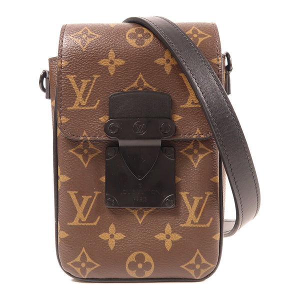 LOUIS VUITTON LV BHW S-Lock Shoulder Bag Monogram M81522 Brown