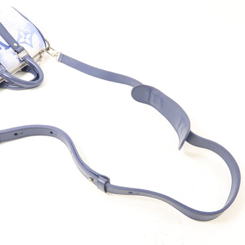 LOUIS VUITTON LV Keepall XS Shoulder Bag M45761 Monogram Watercolor White/Blue