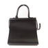 Delvaux L'Humour MM 2 Way Shoulder Bag Calfskin Leather Black