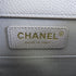 CHANEL Quilted CC GHW Boy Chanel Chain Shoulder Bag Caviar Leather Grey