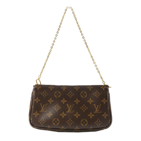 LOUIS VUITTON LV GHW Multipli-Cite 2 Way Bag M44840 Monogram Brown